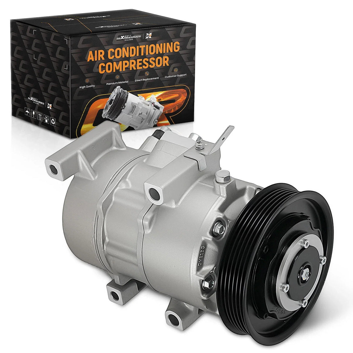 A/C Compressor & Clutch for Hyundai Accent 1.6L (2012–2017) CO 20765 2015636