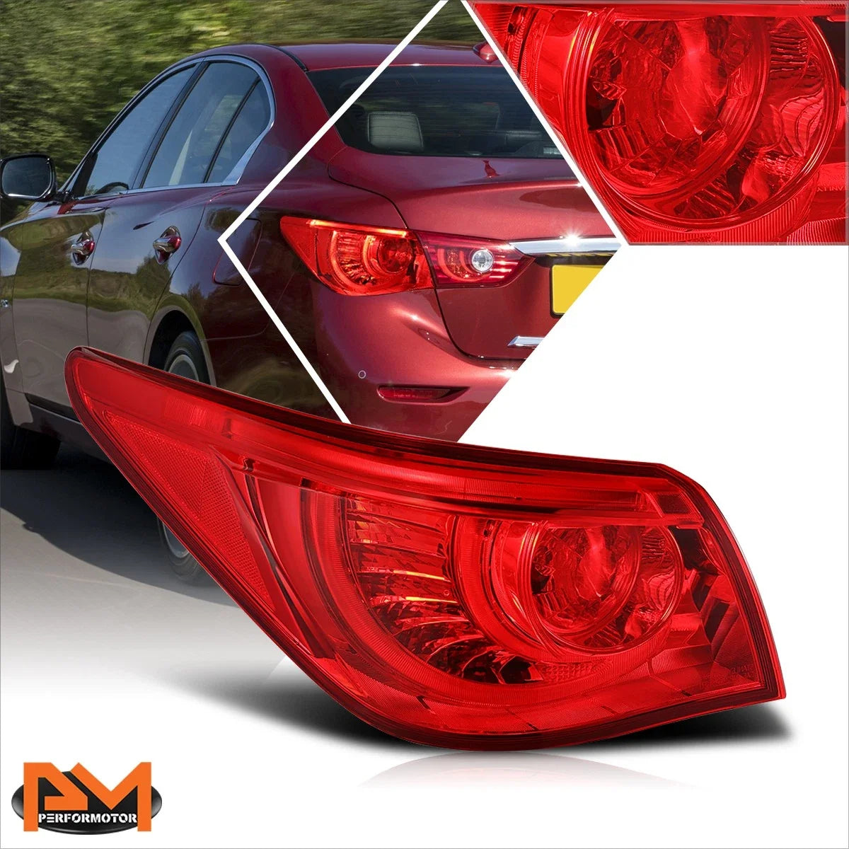 Left Side Outer LED Tail Light Brake Lamp for Infiniti Q50 (2014–2017)