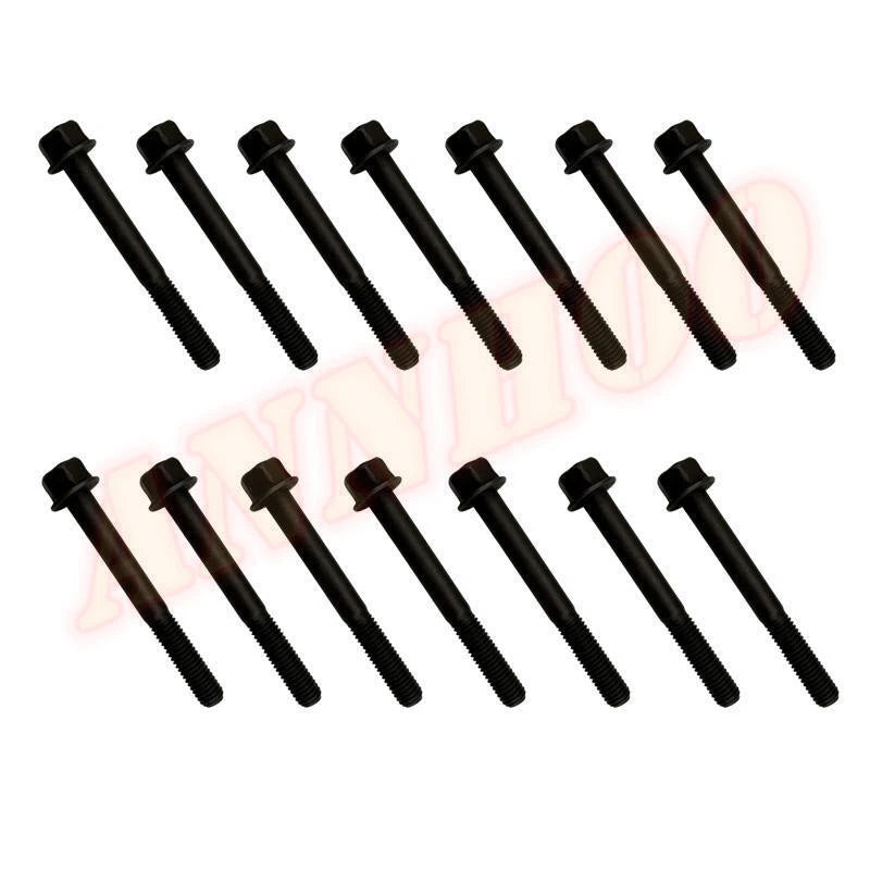 14PCS Cylinder Head Bolt for Kubota D902 (Engine Part: 14601-03450, 14601-03452, 14601-03453)