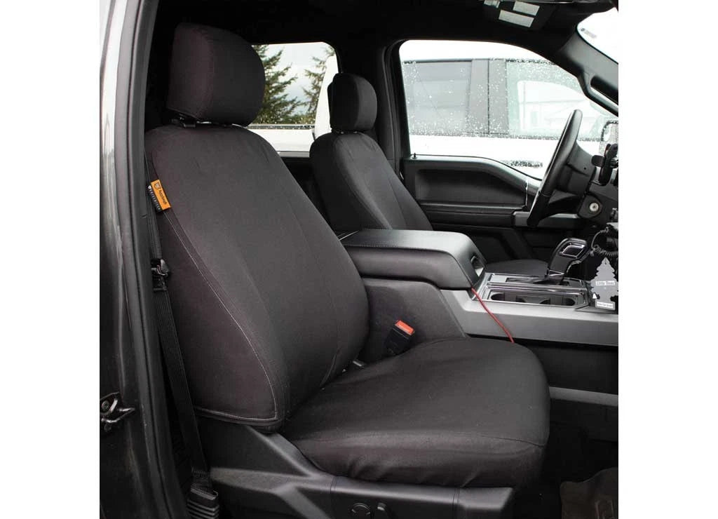Ironweave Front Seat Cover for Ford F150 SuperCab/Crw (2021–2024) W0523030-IW-BLK
