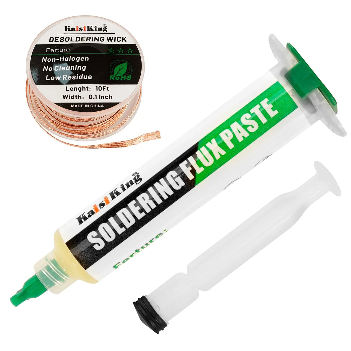 Solder Flux Wick for Electronics Soldering (No Clean)