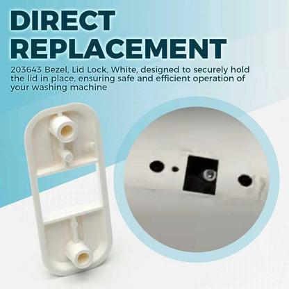 Washer Bezel Lid Lock Replacement for Speed Queen Alliance (1PACK)