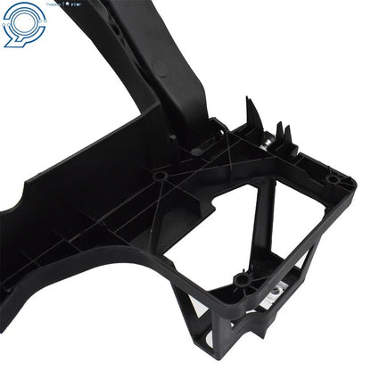 Set of 2 Headlight Brackets for Jeep Cherokee (2014–2018) Black ABS