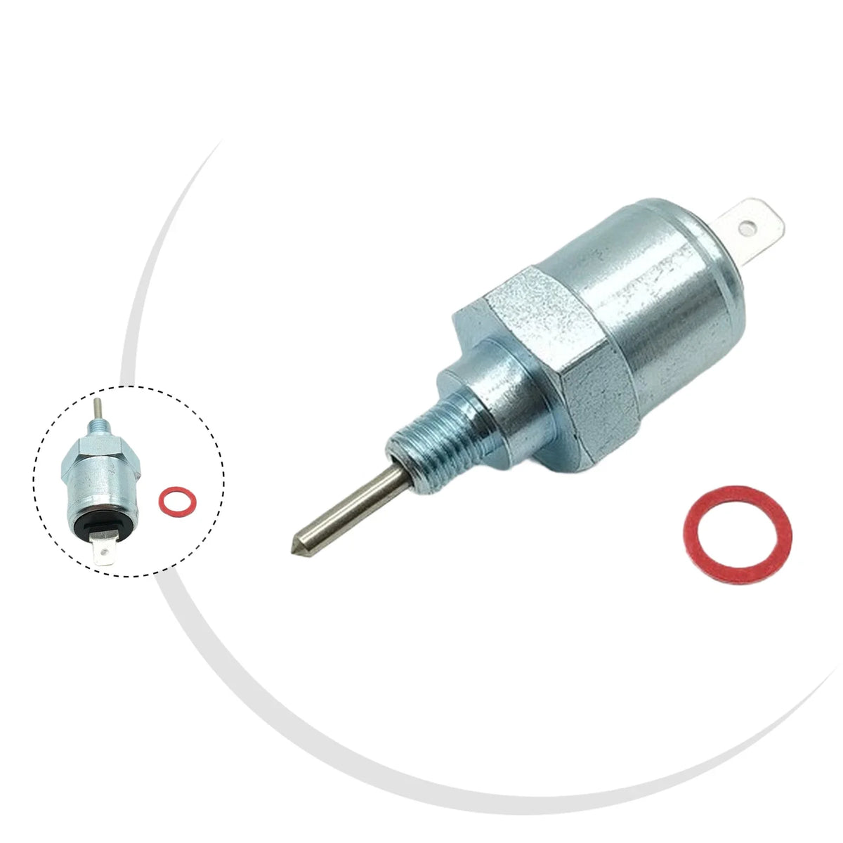 Fuel Shut Off Solenoid M120522 M117548 for Lawn and Garden Tractors (No Year)