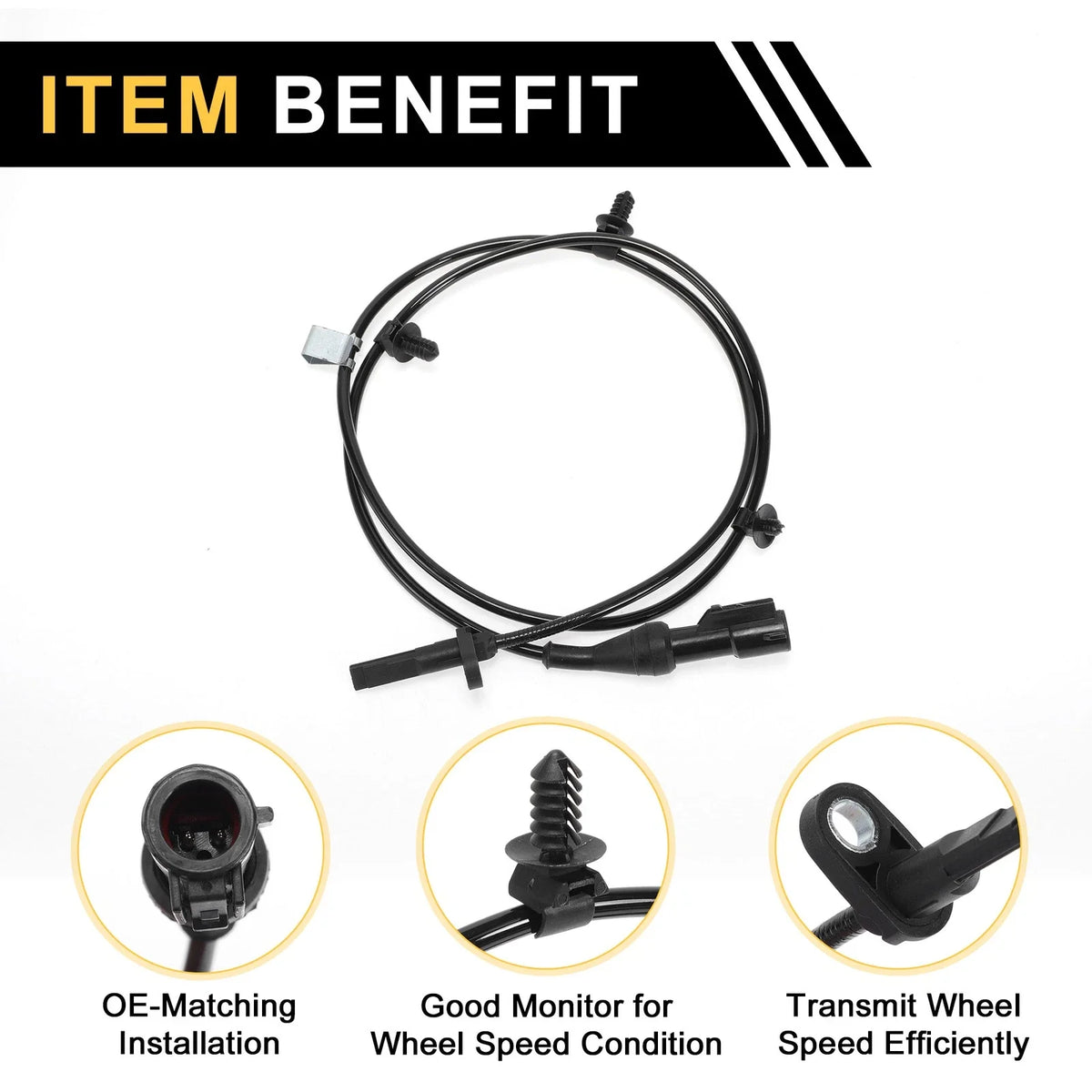 ABS Wheel Speed Sensor Set for Ford Five (2000–2005) 5F9Z2C190CA