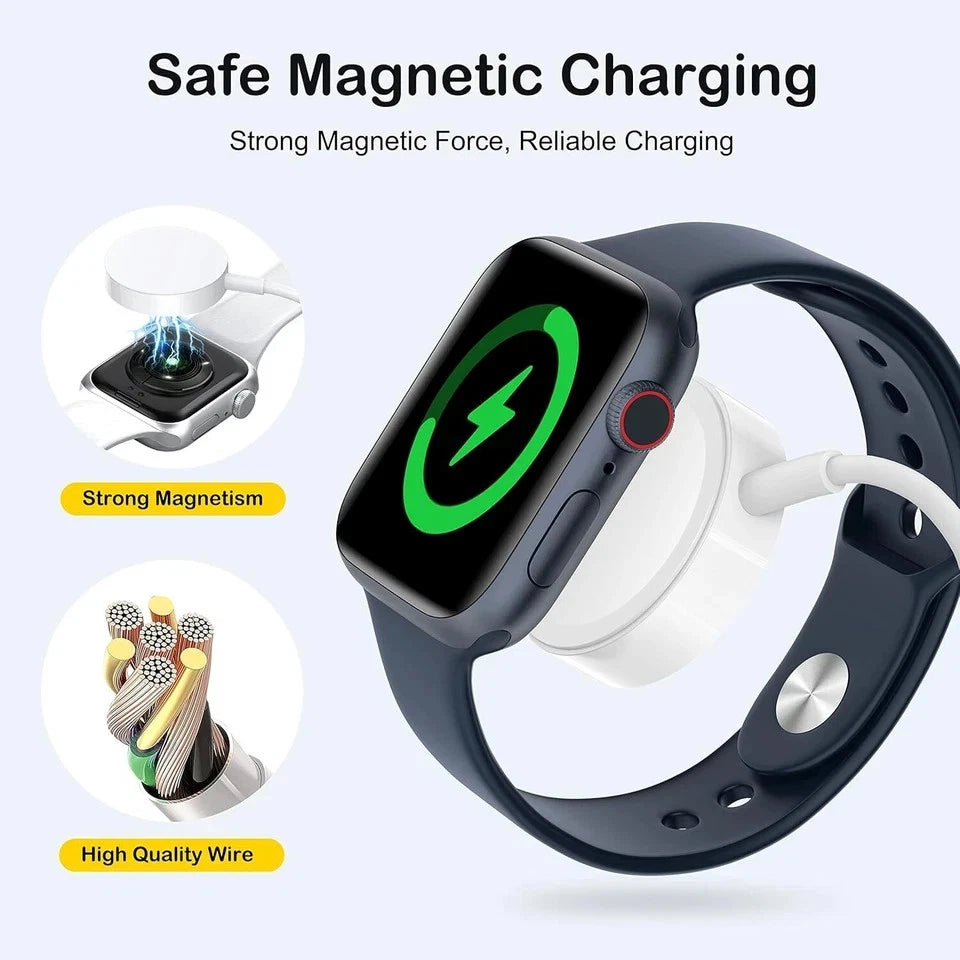 Magnetic USBA Charging Cable for Apple Watch Series 5/6/SE/8/9/Ultra
