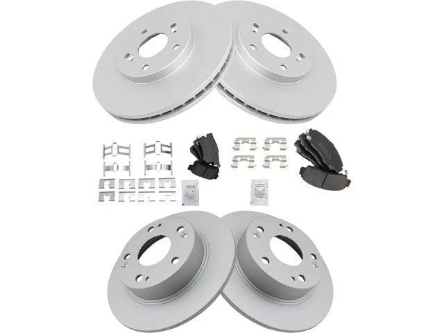 Brake Pad and Rotor Kit for Acura TSX (2004–2008) 58897KDHQ