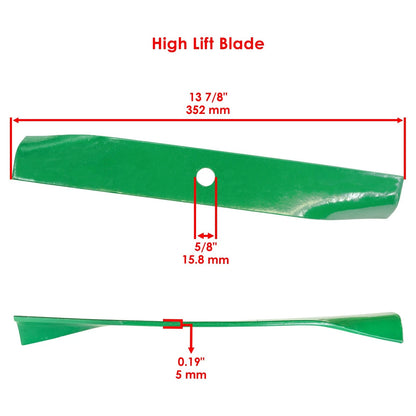 40" High Lift Blade for Ariens Gravely (MB195+MB195+MB195 - LA)