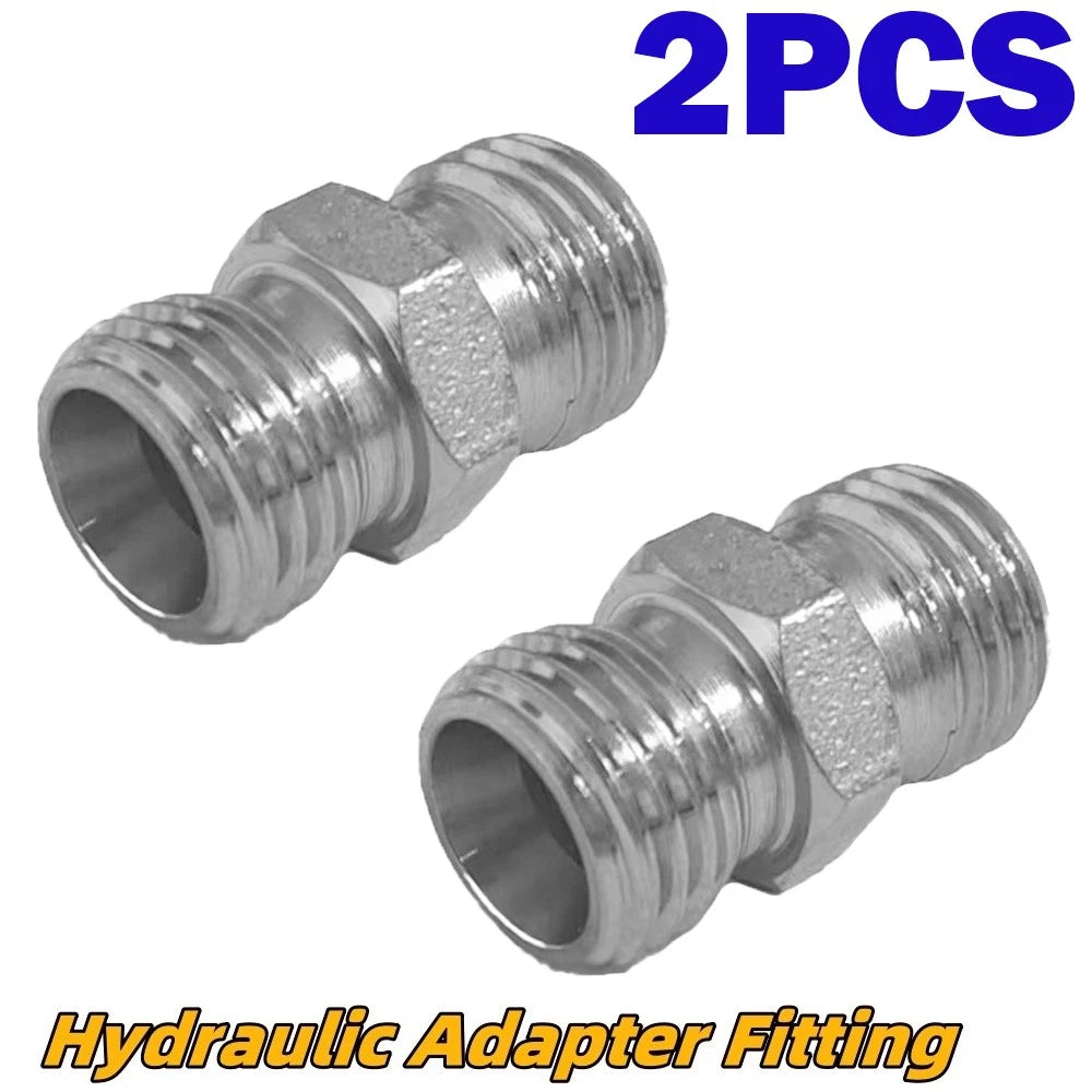 2X Din L10 M16x1.5 To L08 M14x1.5 for Mini Excavator (5000l-10-08)