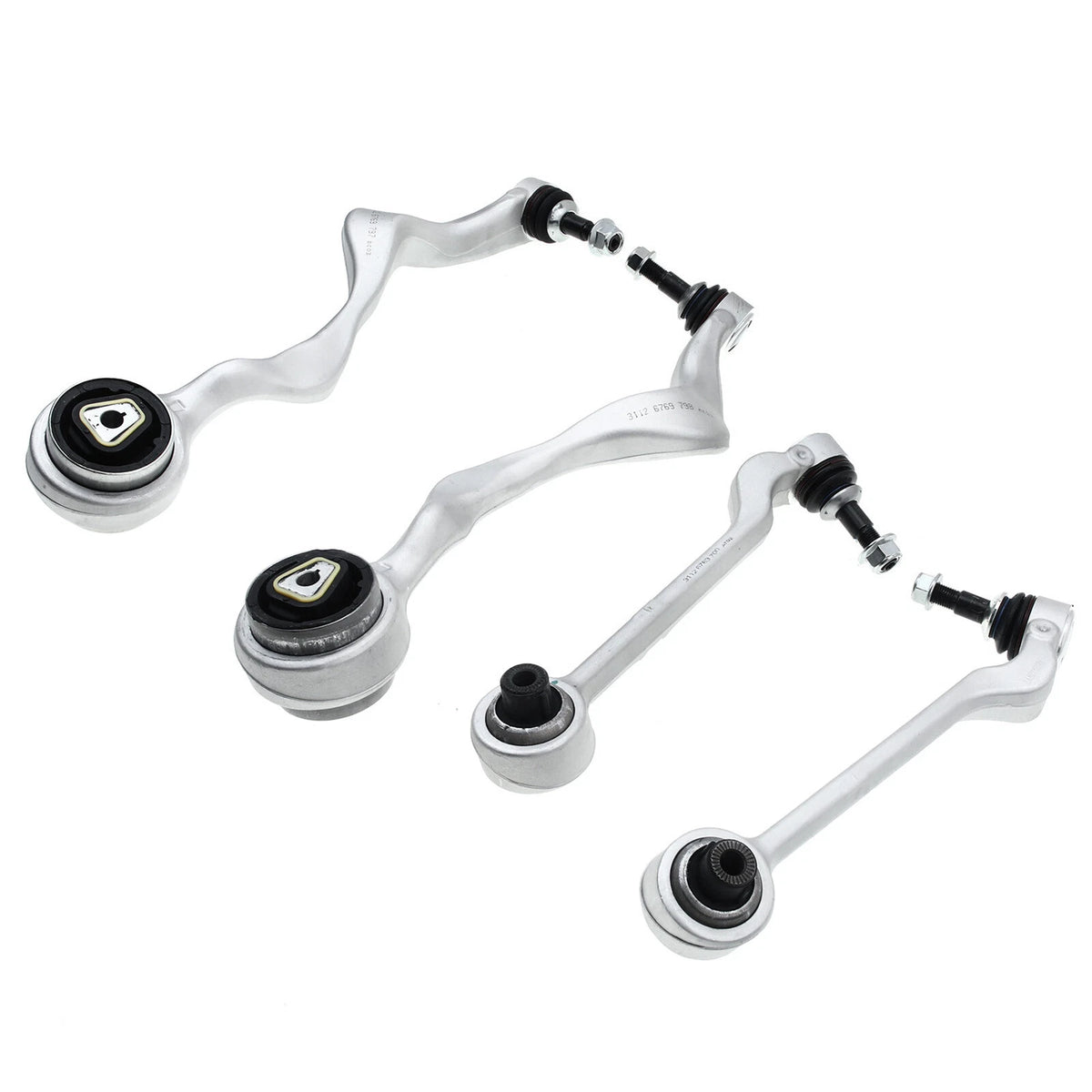 Set of 4 Front Lower Control Arm Ball Joint Assembly for BMW E82 E88 (2008–2013) - 31124036269, 31126763703, 31126763704, 31126763708