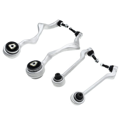 Set of 4 Front Lower Control Arm Ball Joint Assembly for BMW E82 E88 (2008–2013) - 31124036269, 31126763703, 31126763704, 31126763708