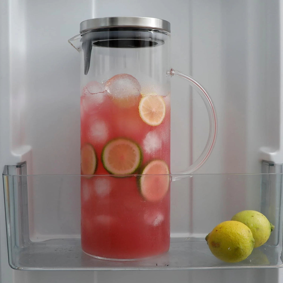 1.5L Glass Water Pitcher for Fridge Side Door (No Part Numbers)