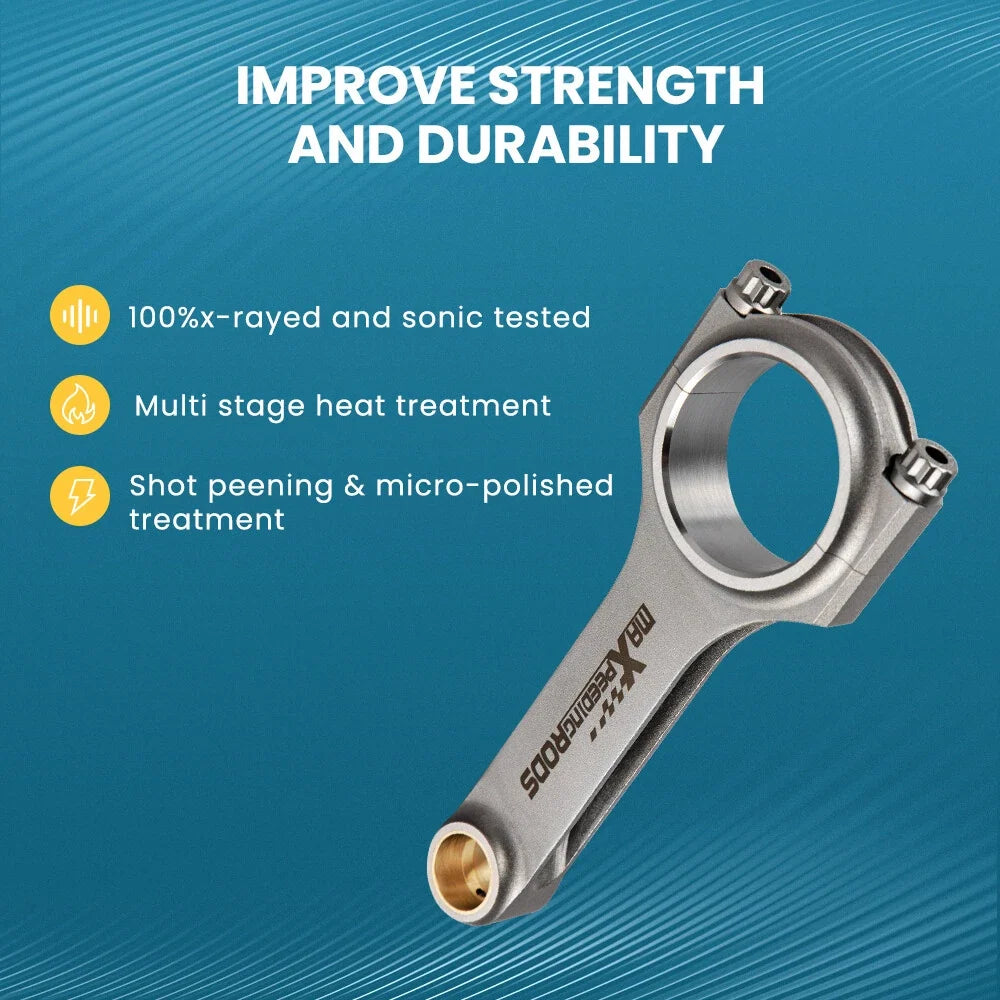 Connecting Rod for Ford XFlow Lotus Twincam BDA/G (5.23) (132.84mm, 1970–1980)