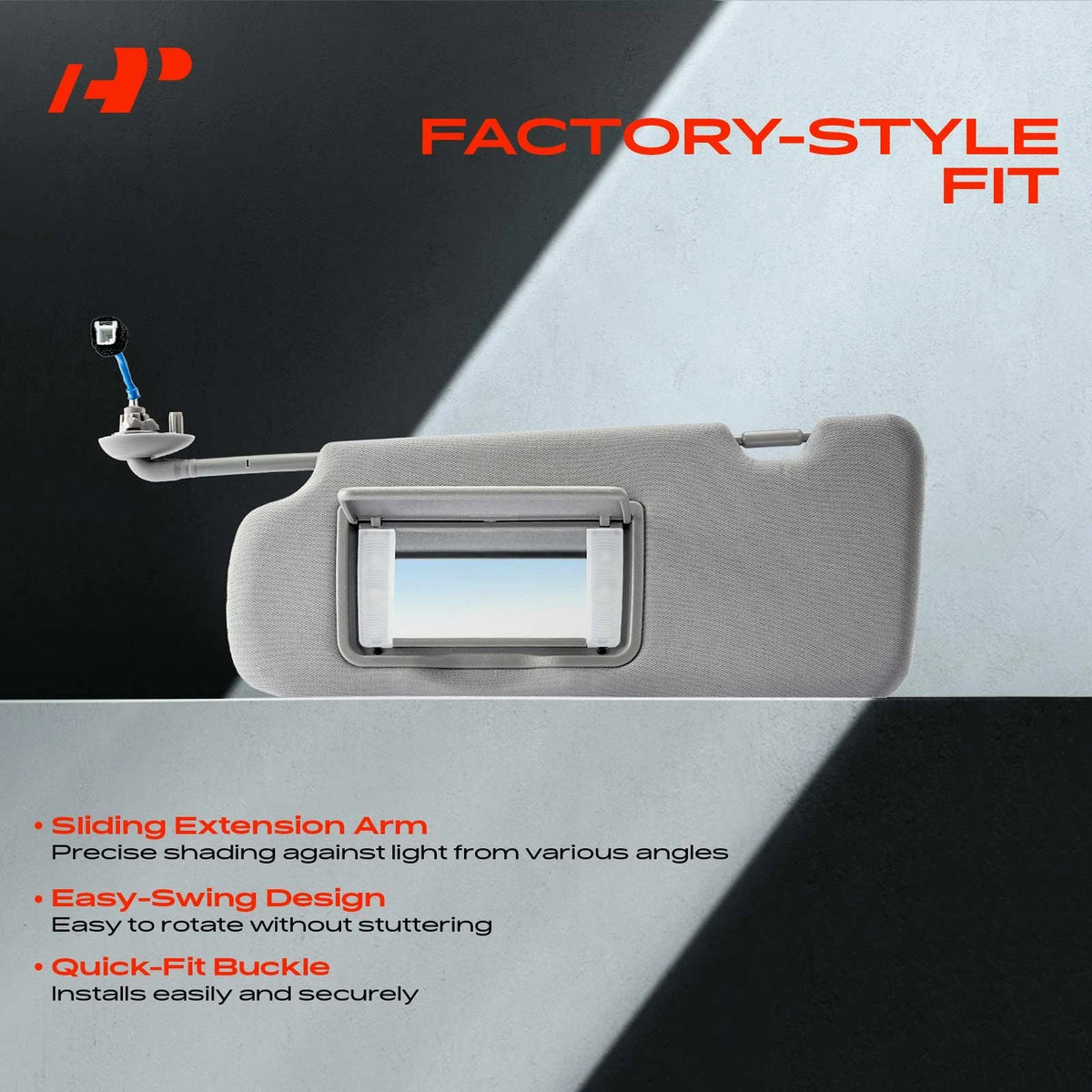 Sun Visor with Mirror & Lights for Honda CR-V (2017–2022) 83280TLAA12ZB