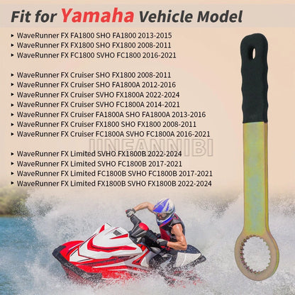 Supercharger Clutch Drive Holding Tool for Yamaha WaveRunner FX FZR FZS (612-92012)