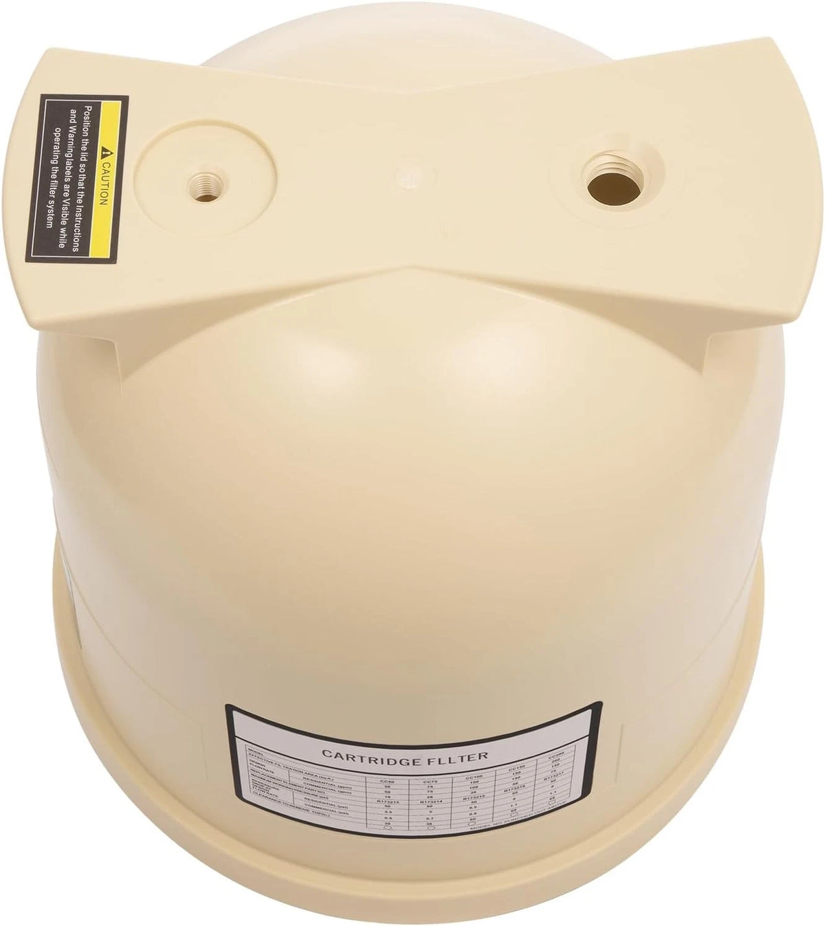 Almond Lid Assembly Replacement for Pentair Clean Swimming Pool & Spa
