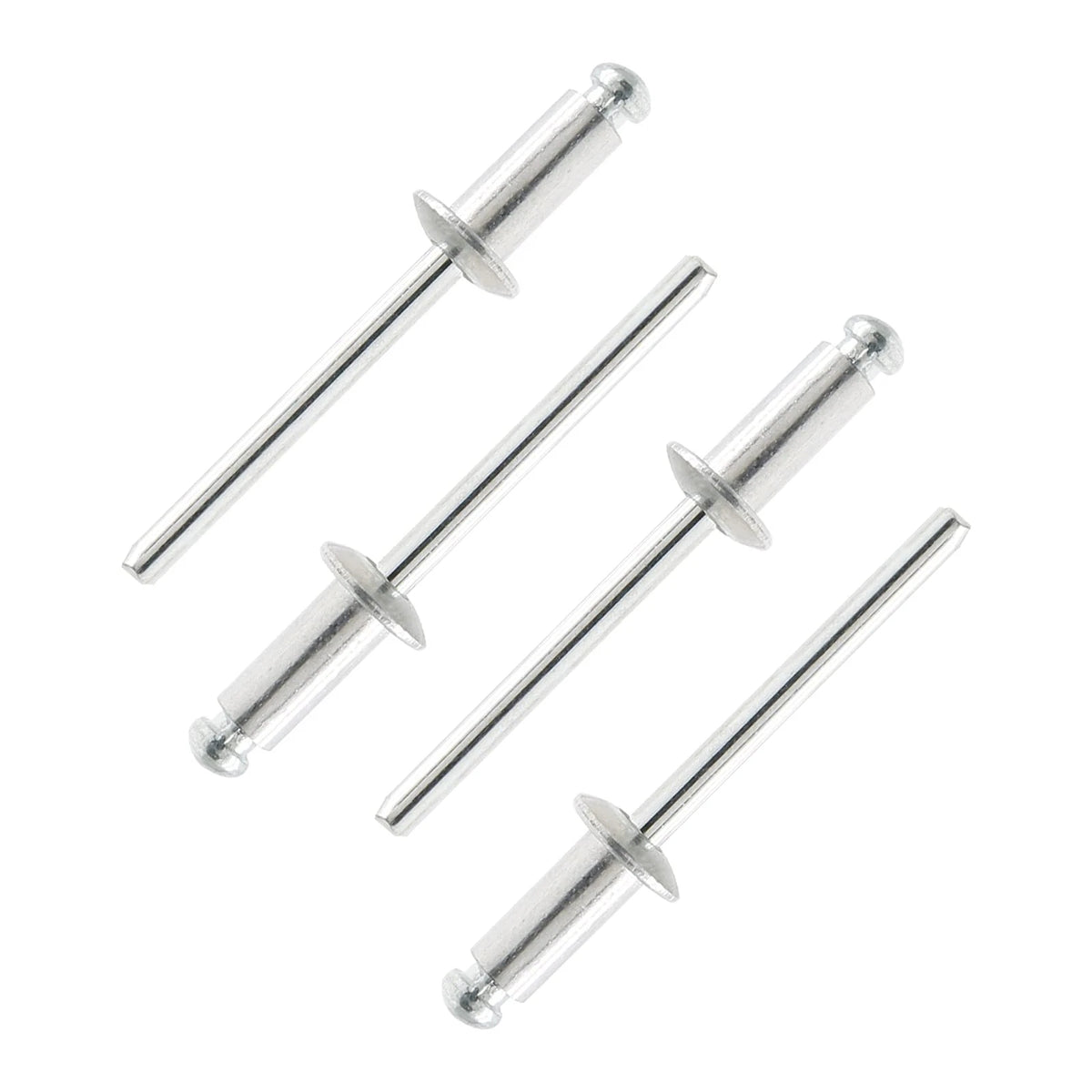 100Pcs Aluminum Pop Rivets 3/16" x 3/8" for Automotive Applications