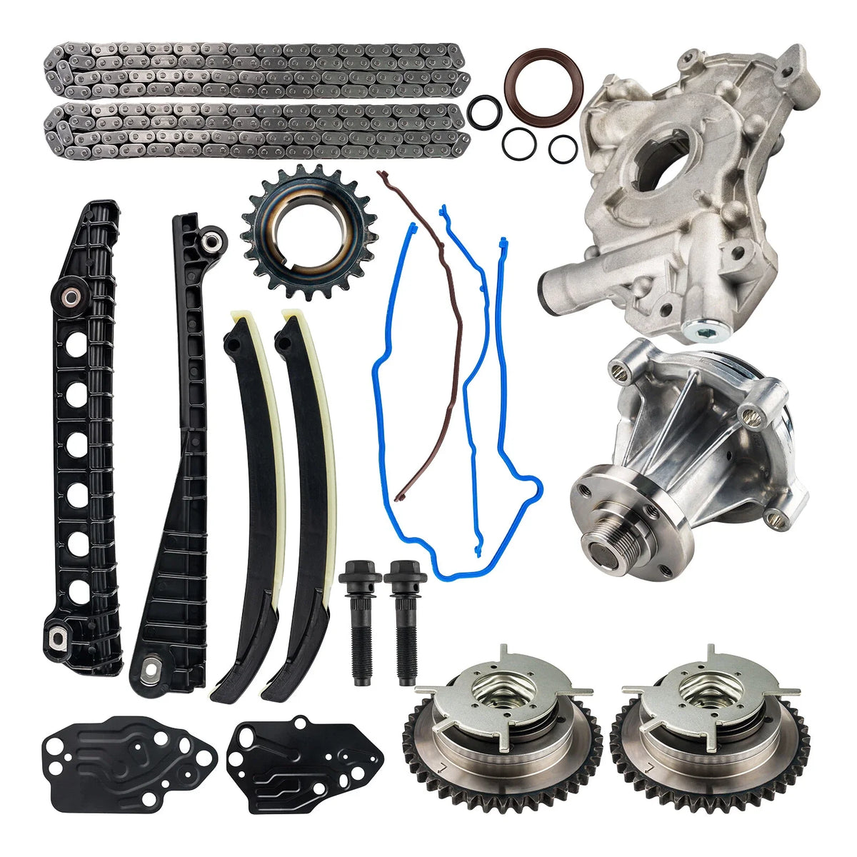 Timing Chain Kit and Oil Water Pump for Ford F-150 (2015–2020)