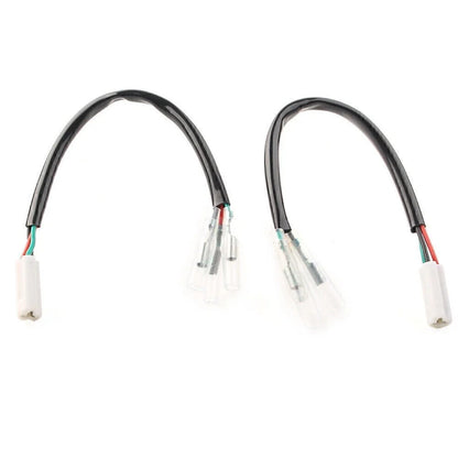 3-Wire Front Turn Signal Splitter Harness Y-Adapter for Yamaha R1/R3/R6/FZ07/FZ09 (2000–2023)