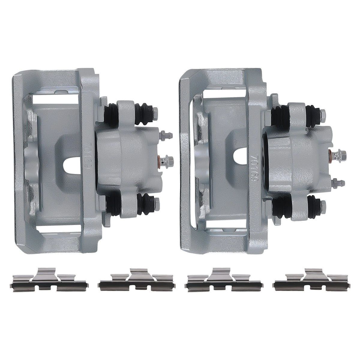 Set of 2 Rear Brake Calipers for Chrysler Aspen Dodge Durango Ram 1500 (DVNQC2, 18-B4837, 18-P4837)