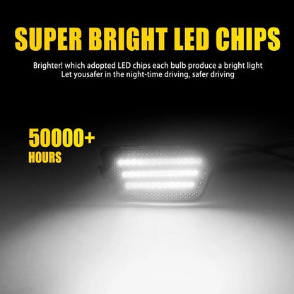 Front Bumper Reflector Side Marker Light Assembly for Chevy Cruze (2011–2015)
