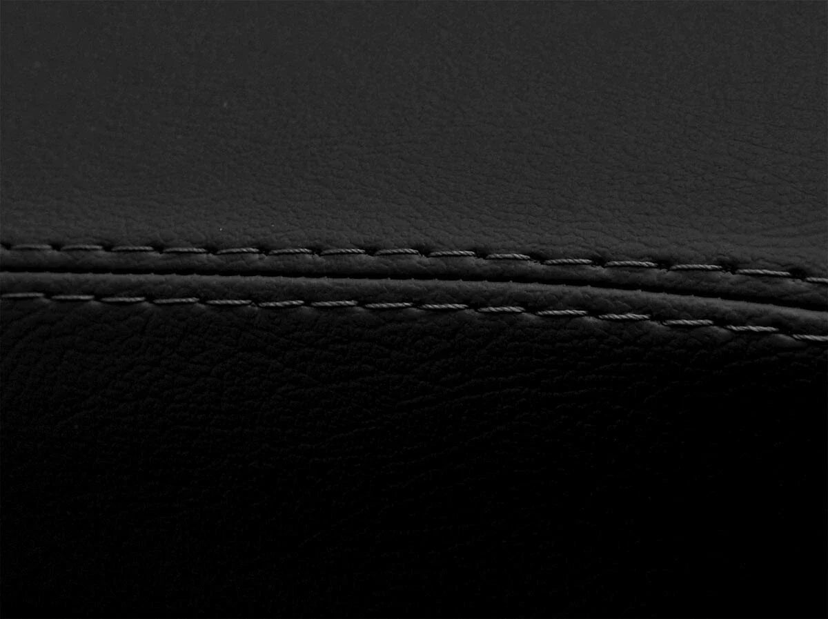 Console Armrest Lid Cover for Ford F150 XLT (2021–2024) Black Synthetic Leather