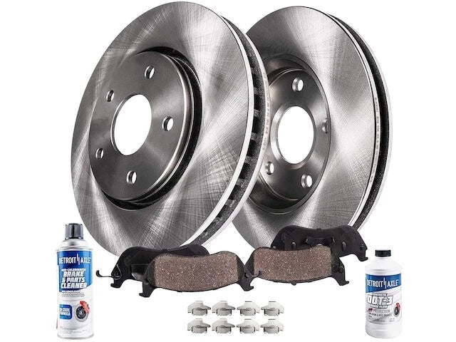 Brake Pad and Rotor Kit for Acura MDX (2017–2020) 63395VSWB