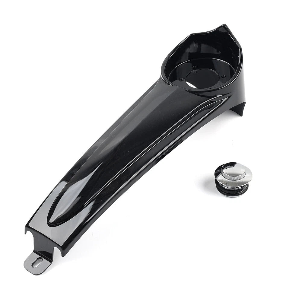 Stretched Dash Panel + Gas Tank Cap Cover for Harley Electra Street Glide (1986–2007)