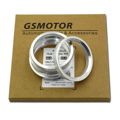 Hub Centric Rings 66.6 to 57.1 for Audi A3 A4 Q3 S3