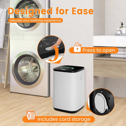 23L Hot Towel Warmer for Spa and Salon (LED Display, Adjustable)