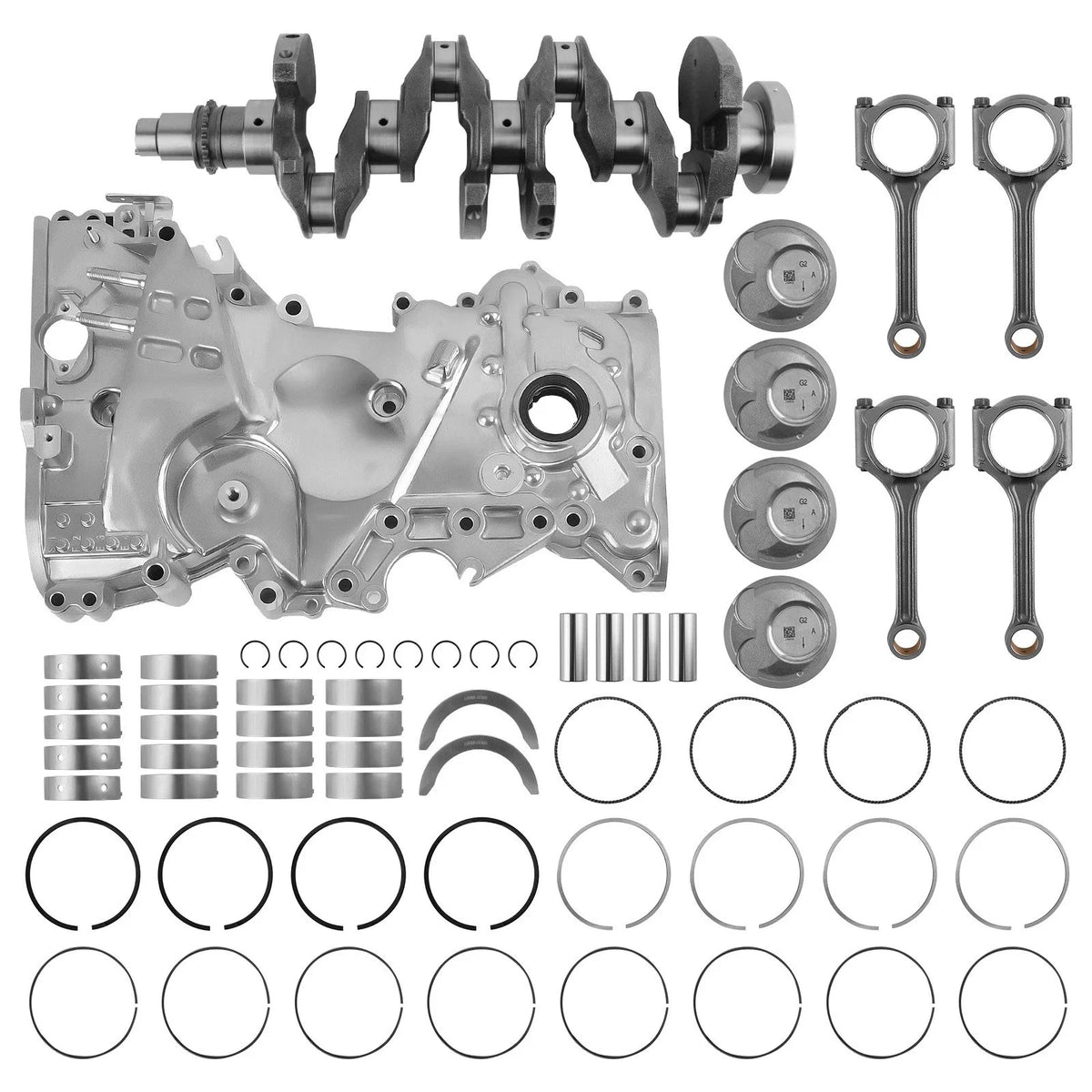 Crankshaft ConRods Pistons Bearings Kit for Hyundai Elantra (2007–2011)