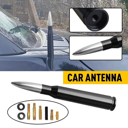 Bullet Antenna for Universal Motorcycle Cars Street Rod Boat (5.5")