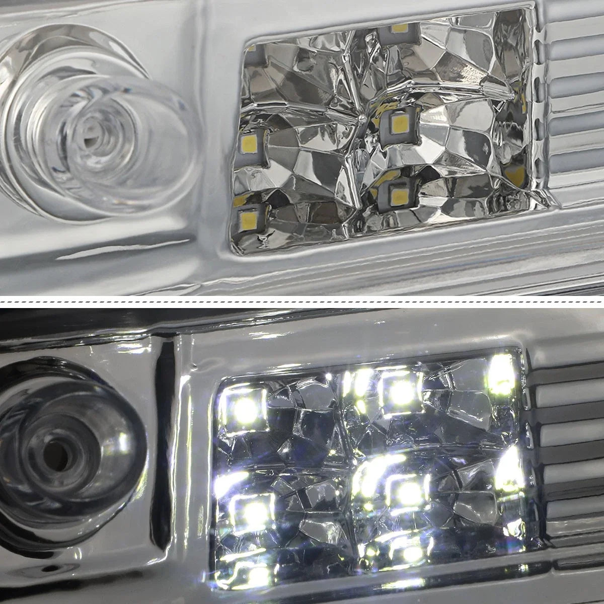 2X LED 3rd Tail Brake Light for Colorado/Canyon (2015–2018) Chrome