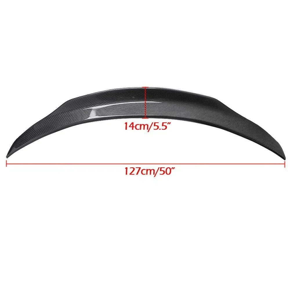 Carbon Fiber Style Rear Trunk Spoiler for Mercedes Benz C200 300 C43 AMG (2015–2020)