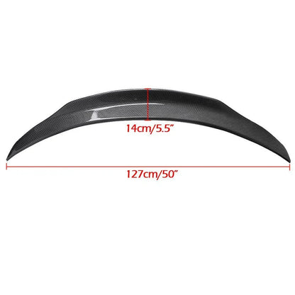 Carbon Fiber Style Rear Trunk Spoiler for Mercedes Benz C200 300 C43 AMG (2015–2020)