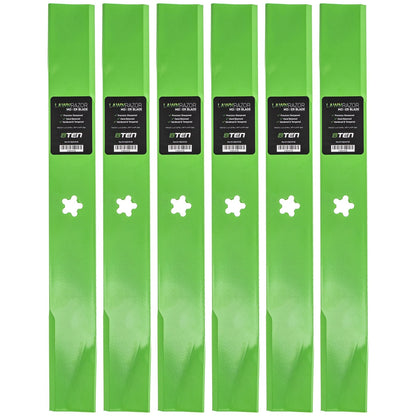 6-Pack LawnRAZOR Blade for Jonsered LT2113CM (532131322, 539130532, 917131322)