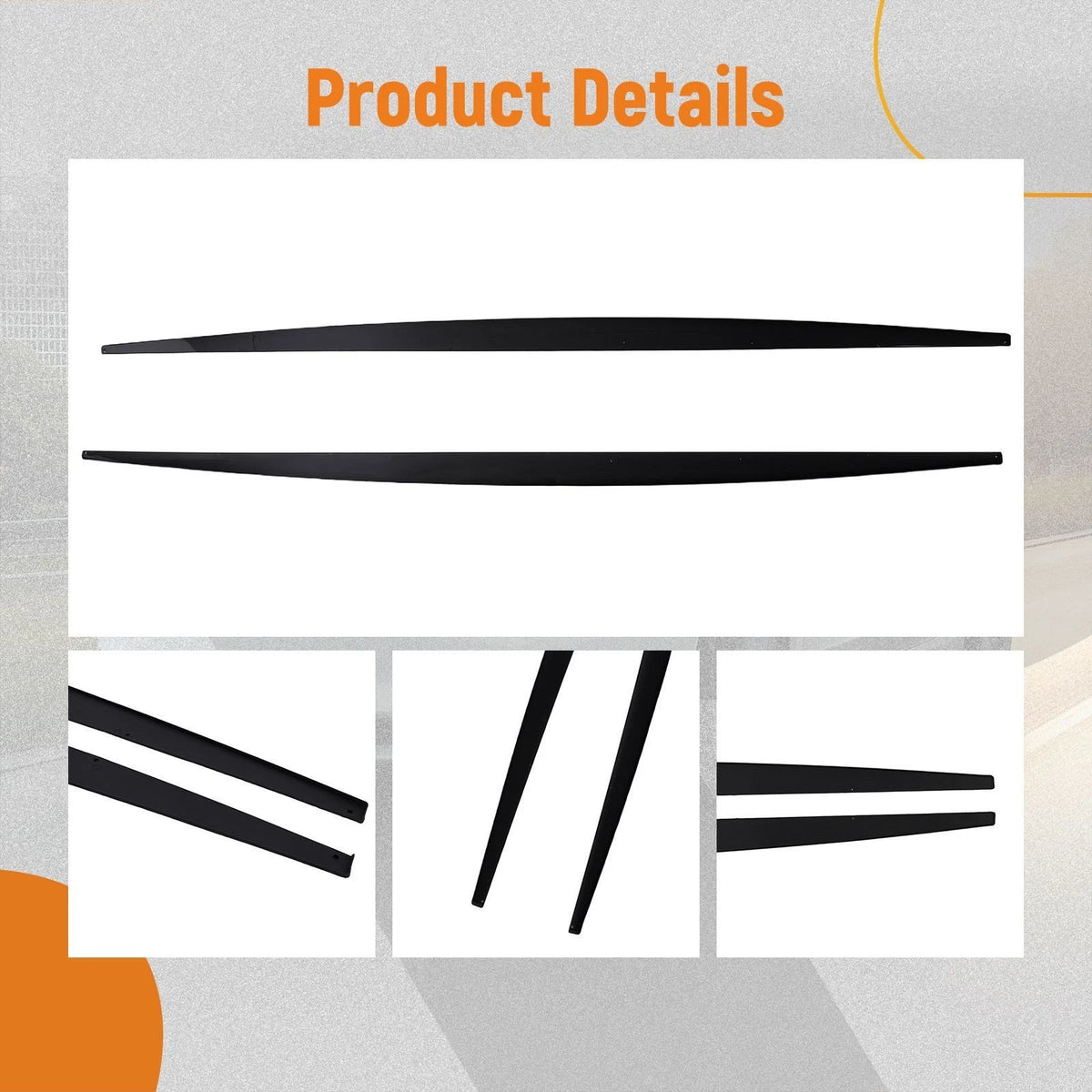 2X ABS Side Panel Kit for BMW 1 Series E82 F20 F21 (2007–2019) LYZ14C