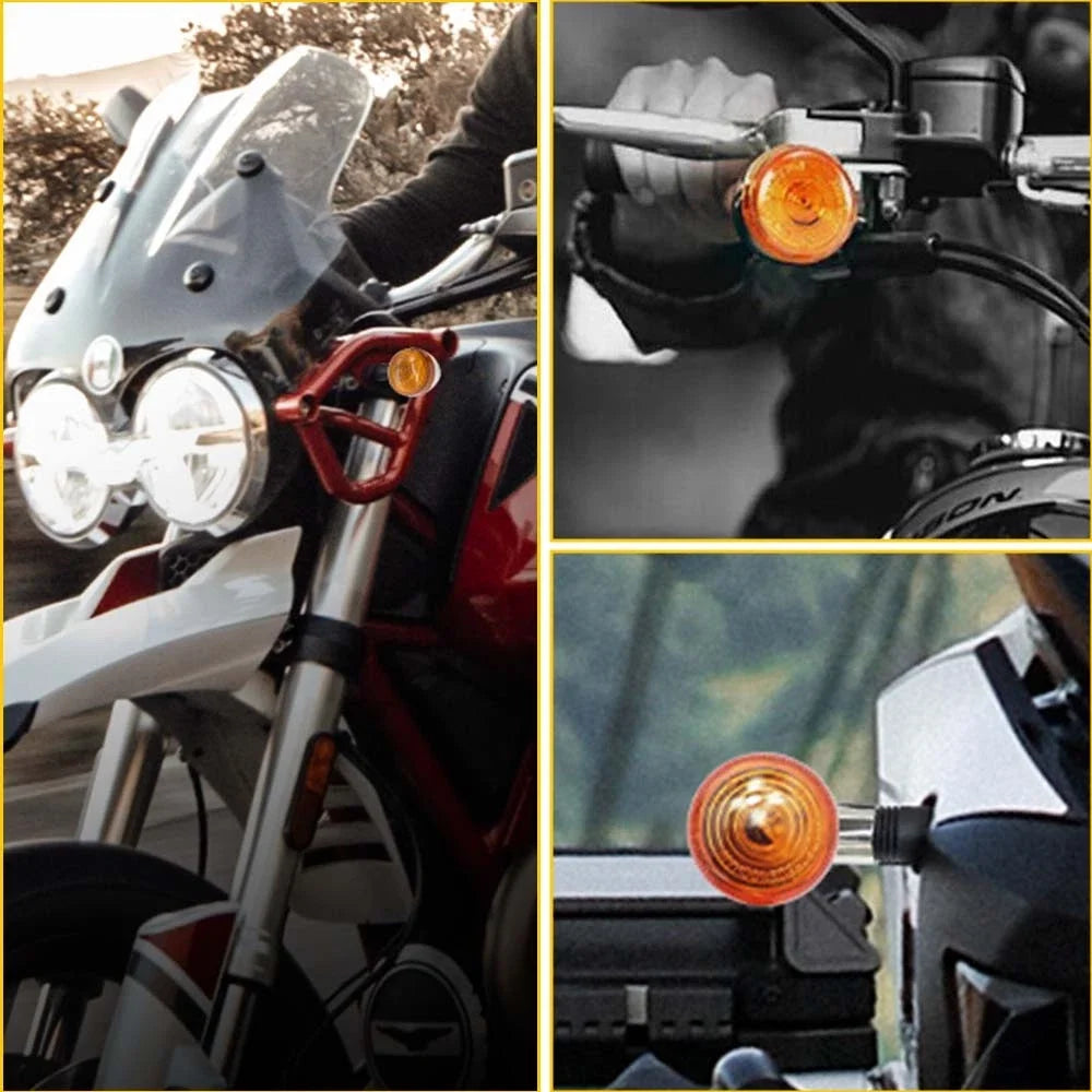 Turn Signal Lights for Kawasaki Vulcan VN 1500 1600 1700 2000 800 900 (2000–2018)