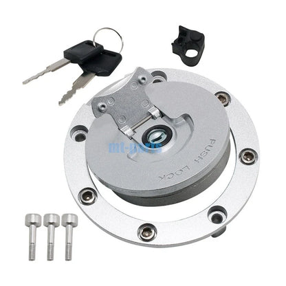 Fuel Gas Tank Cap Cover Lock for Honda CBF500 (2004–2005), CBF600 (2004–2009), CBF1000 (2006–2010)