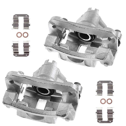 2X Brake Kit with Calipers Rear for Kia Forte5 Forte Koup (2010–2013) 18103759, S31542, P1157
