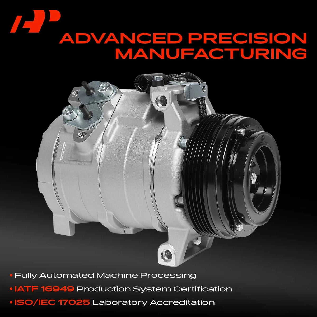 A/C Compressor with Clutch for BMW X5 (2001–2002) 64526921650, 64528377067, 98349