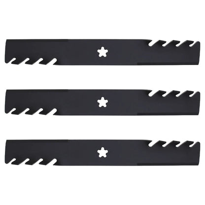3X Toothed Mulching Blade for AYP (Fits 187254)