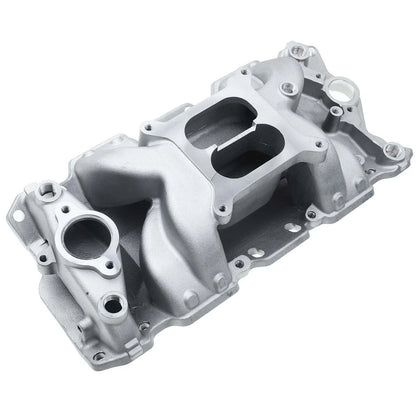 Dual Plane Air Gap Intake Manifold for Chevy 350 (1955–1958)