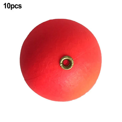 Floating Ball Foam Bobbers for Fishing (Bright Colors, EVA)