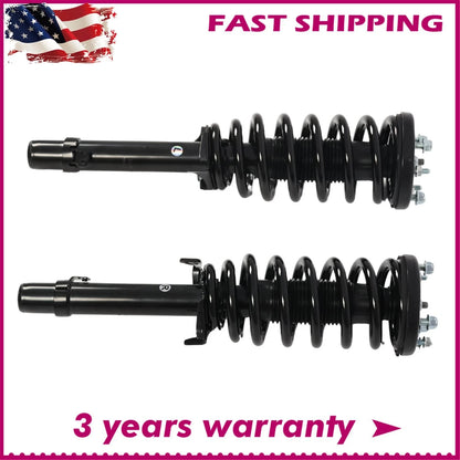 Front Black Steel Struts with Coil Spring Assembly for Honda Accord (2008–2012) SR4189, SR4190, 172562R, 172562L