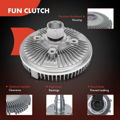Radiator Fan Clutch for Dodge Ram 1500 Jeep Grand Cherokee Ford F-150