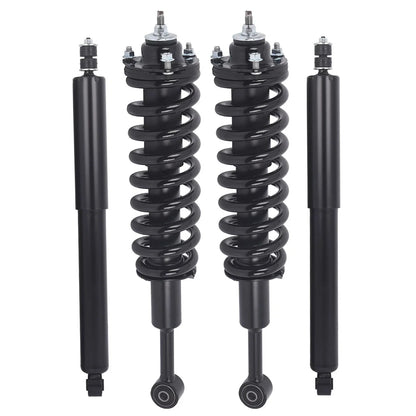 Set of 2 Front Struts with Coil Spring & Rear Shock for Toyota Tacoma (2005–2015)