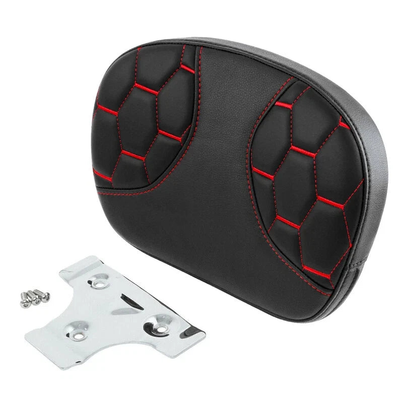 Rear Sissy Bar Passenger Backrest Pad for Harley Touring (2009–2023)