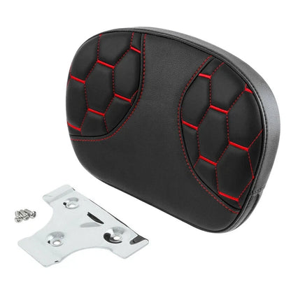 Rear Sissy Bar Passenger Backrest Pad for Harley Touring (2009–2023)