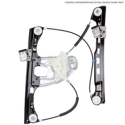 Front Left Driver Window Regulator for Ford Ranger Bronco II (1983–1988) 17-50206AN, 11750206-101, E8TZ1023201A